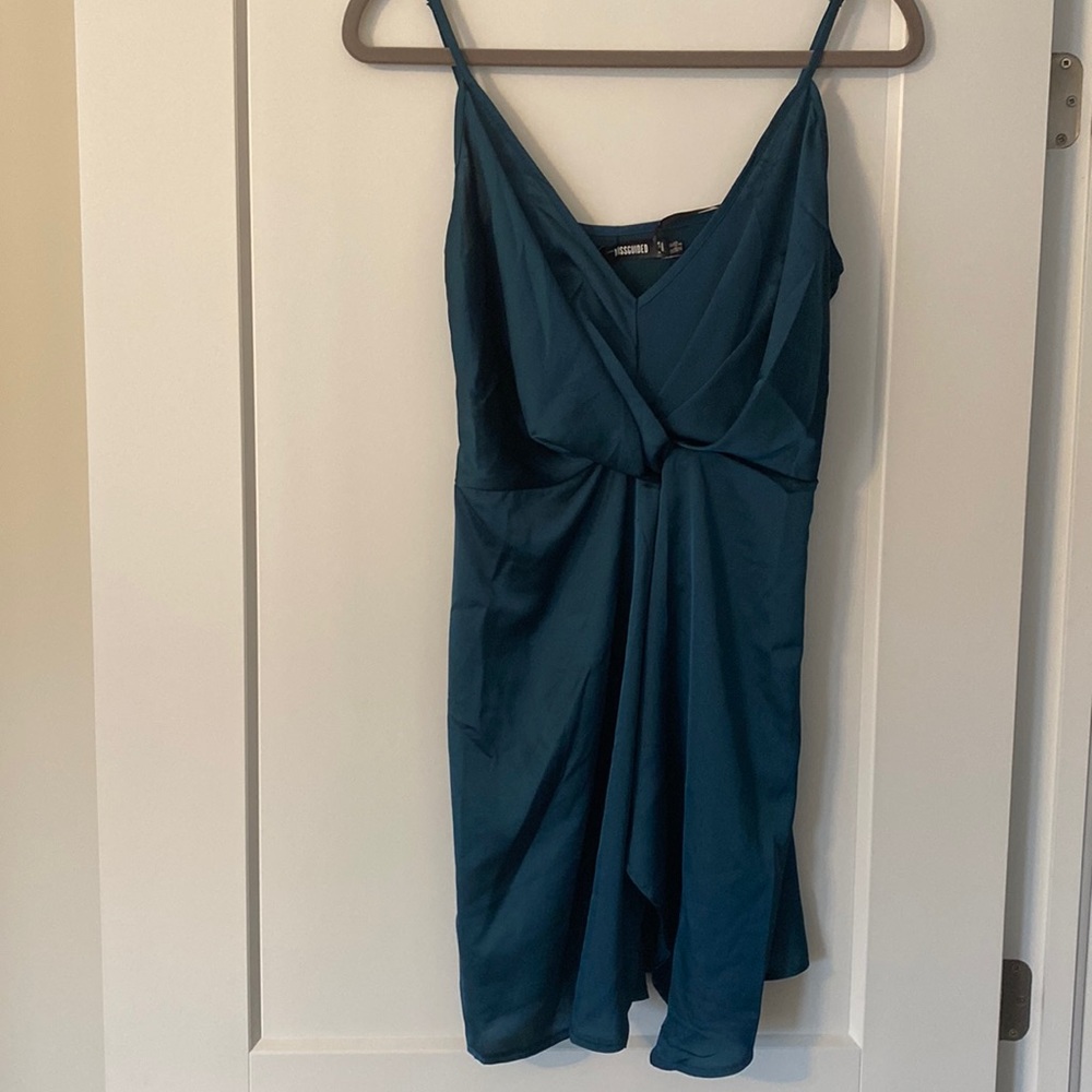 NWT teal minidress